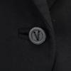 Gianni Versace made in Italy taillierter Blazer schwarz Damen Gebraucht