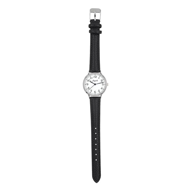 Follow Fragola Time Watch Watch, Easy-to-Read H02625A-1 SV/BK