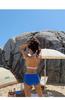 2026 Korean Style Color Block Push-up Bikini Set: Three-piece High-waisted Swimwear for Women