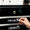 12 Pcs Tool Box Magnetic Labels with Icons, Automotive Toolbox Magnet Stickers