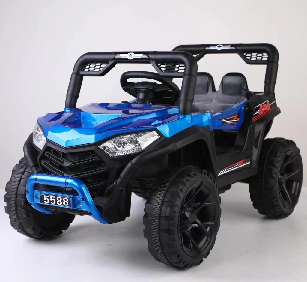Children's and Adults' Remote-Control Electric Off-Road Car, Dual-Drive, Four-Wheel Toy Vehicle