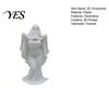 Dark Style Halloween Ornament 3D Printed Ghost Bride Statue Ornament, Female Figure Sculpture with Decor Stable Base, Decorative Minimalist