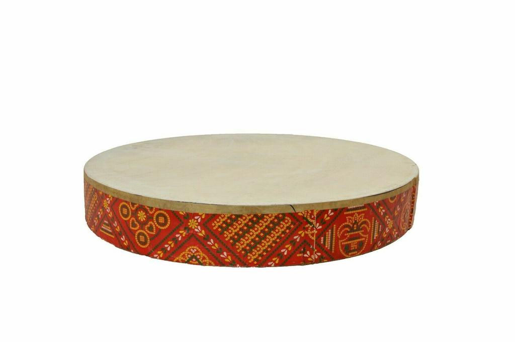 Folk Musical Instrument – Indian & Middle Eastern Wide-Body Frame Drum (Duff)