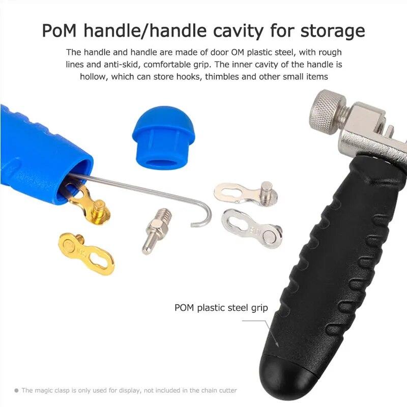 Fahrradkettenschneider-Entfernungswerkzeug aus Kohlenstoffstahl, Fahrrad-Verbindungsbrecher-Splitter, Reparaturwerkzeuge für Mountainbikes und Rennräder