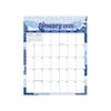 Magnetic Wall Calendar Floral Design 2026 Monthly Overview Planner Thick Paper Ample Writing Space Calendar Home Office School Kitchen Decor