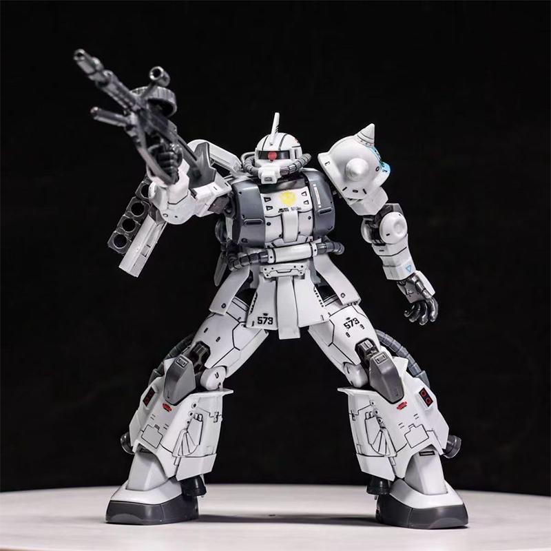 Xingdong Model Hg 1/144 Ms-06R-1A Zaku2 Principality of Zeon's Matsunaga's Customize Mobile Suit Gift Toy Collection for Kids