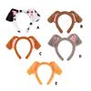 Adorkable Headband Cartoon Puppy Hair Hoop Eye-catching Headpiece Headwear for Halloween Cosplay Role Play
