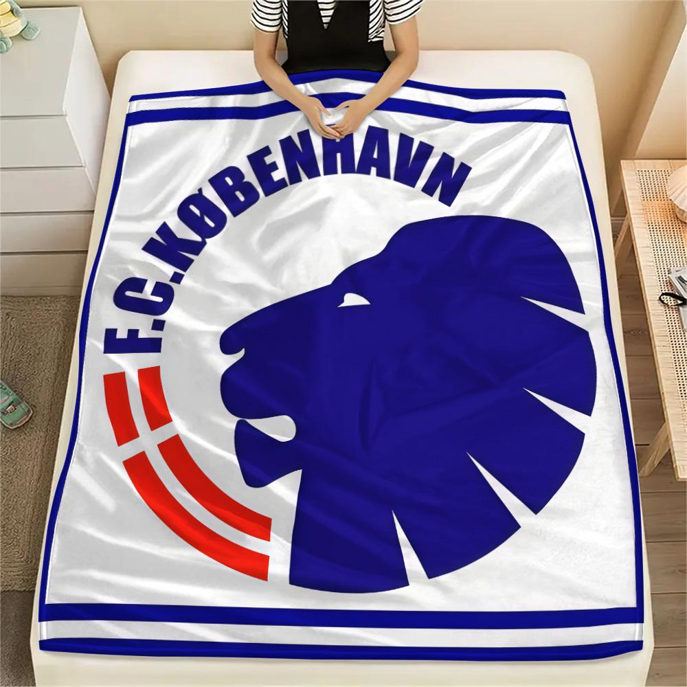 FC. København Flanelldecke, Hohe Qualität, Bequem für alle Jahreszeiten, Heimdekoration, Wärme und Komfort