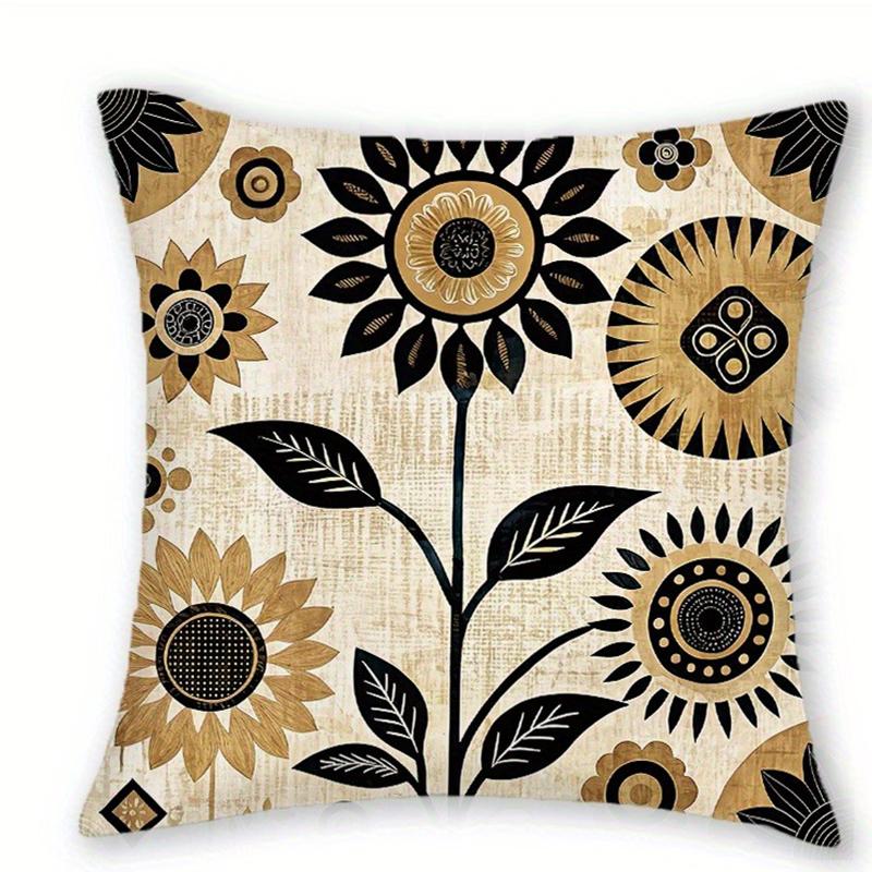 Ethnic Bohemian Geometric Floral Pillowcasesuitable For Sofa Car Bedroom Decorative Cushion Cover Pillow Cover