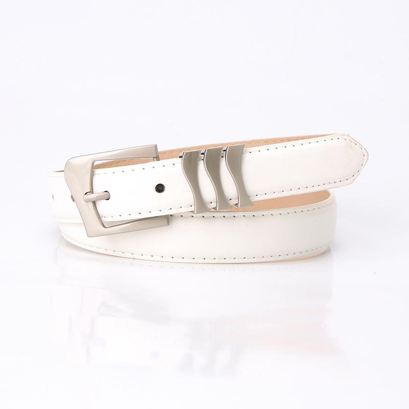 Fashion Minimalist Faux Leather Belt With Irregular Design For Elegant Women
