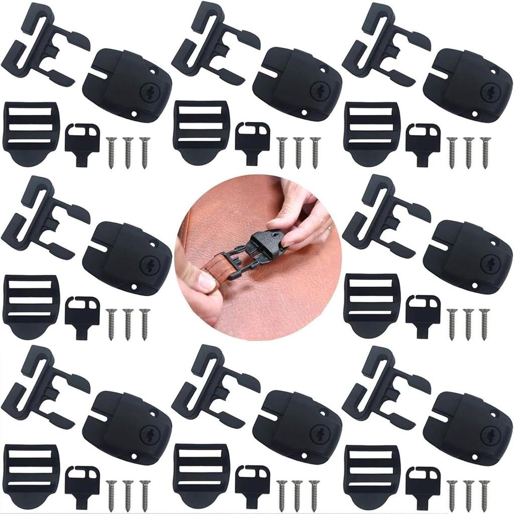 8PCS Hot Tubs Cover Replacement with Steel Screws Stormproofed Clamping Systems for Spa Accessories Bullfrog Spa Replacement Clips