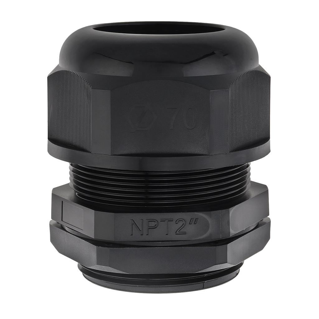 Nylonová 1/4-2 palcová NPT kabelová vývodka IP68 Vodotěsná Nehořlavá Odlehčení tahu Vysoká zátěž Bezpečné těsnění