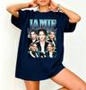 2026 Sommer Jamie Campbell Bower Upside Retro Schauspieler Trend Hochwertig Bequem Unisex Kleidung und Damenbekleidung T-Shirt