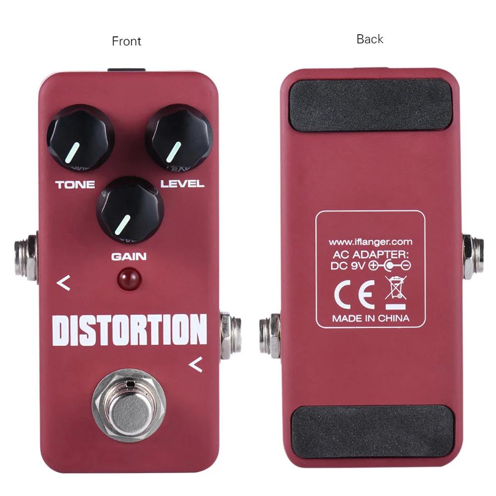 Kokko Distortion Electric Guitarra Effect Peda Two-stage Distortion Connection Effect True Bypass Pedal FCP-2 Guitar Accessory