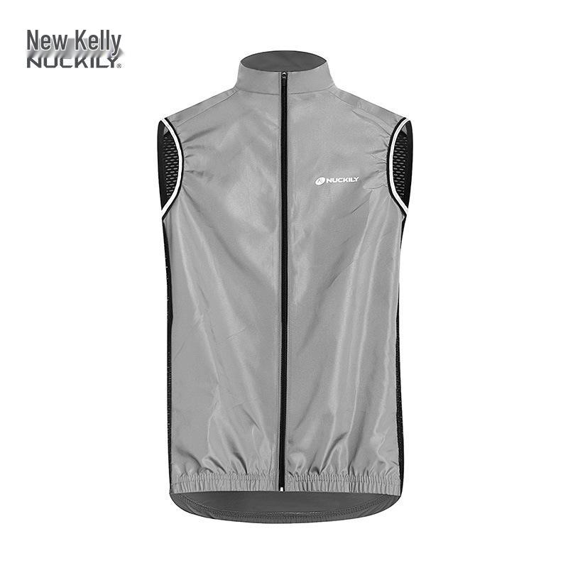 Men's and Women's Windproof Cycling Vest – Breathable, Lightweight, Sleeveless for Spring/Summer