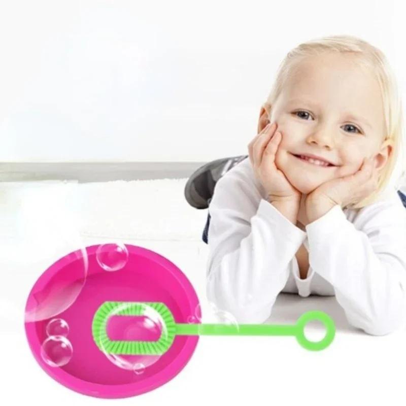 Children's Ping Pong Paddles Bubble Magic Bubble Blowing Outdoor Interactive Game for Kids