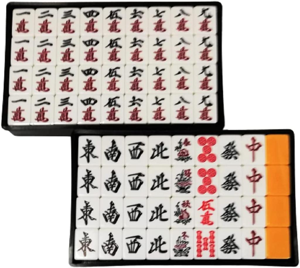 Taiyo Giken Mahjong tiles smart our original product one mahjong tile set, (includes strap)