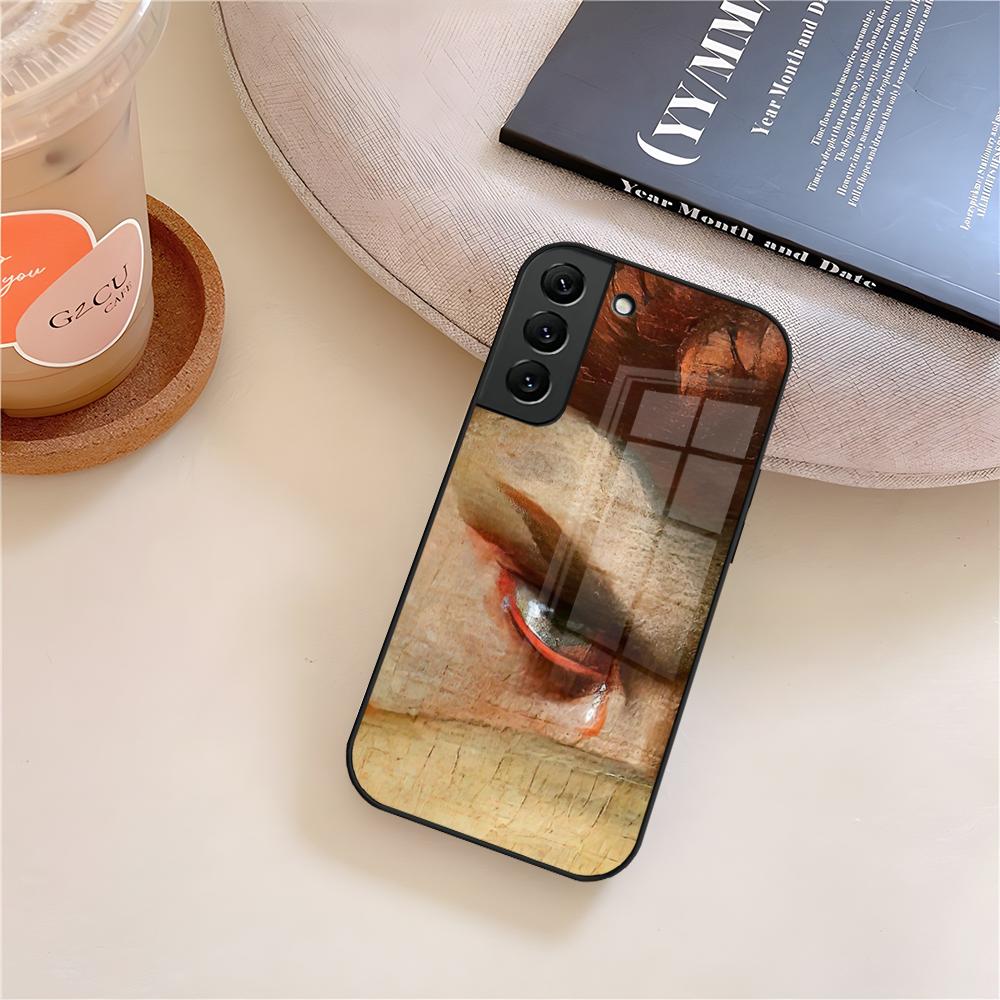 

Fallen Angel Alexandre Cabanel Phone Case Glass For Samsung Galaxy S26 S25 S21 S22 S24 S23 S20 Ultra Fe Plus A16 A24 A55 A53 Coq Galaxy S26 Ultra