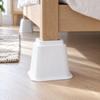 4 Pieces Furniture Riser with Flared Base Floor Protecting Sofa Elevators Stable Bed for