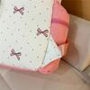 Nylon Backpack Cute Bow Print School Bag for Girls