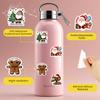 35pcs-70pcs Joyful Santa Claus Stickers Cartoon Christmas Teacher Reward Stickers Stickers For DIY Phone Laptop