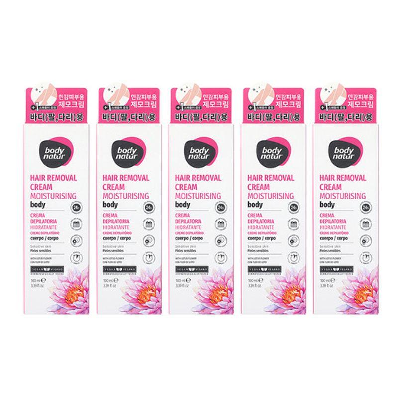 

[Body Nature] Hair Removal Cream Body Lotus Flower x 5