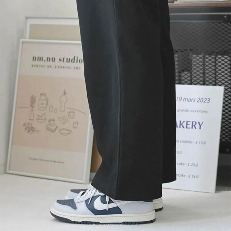 Nike Dunk Low Football Grey Midnight Navy GS Sneaker FB9109-002