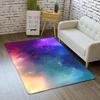 Colors Dreamy Carpet Night Sky Planets Landscape Pattern Mat Gradient Artistic Home Decor Anti-slip Rug for Living Room Bedroom