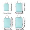 Compression Packing Cubes 4 Piece Packing Cubes For Travel Compression Vacuum Carry Bags Reusable For Suitcase Flight Luggage