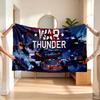 War Thunder (5) Flaneldecke ein weicher Akzent für Schlafzimmer und Wohnzimmer und ein gemütliches Zuhause-Geschenk