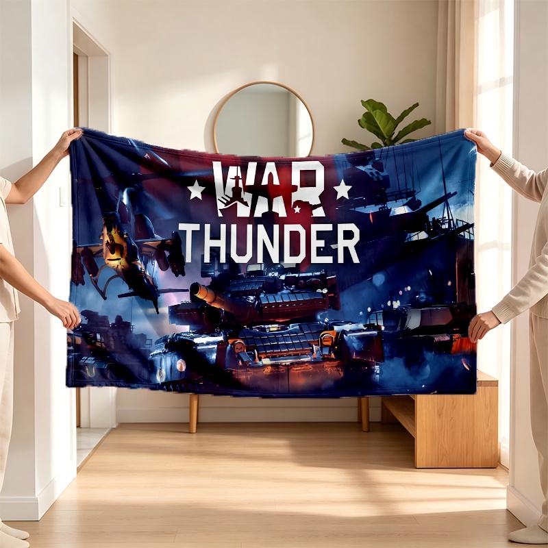 War Thunder (5) Flaneldecke ein weicher Akzent für Schlafzimmer und Wohnzimmer und ein gemütliches Zuhause-Geschenk