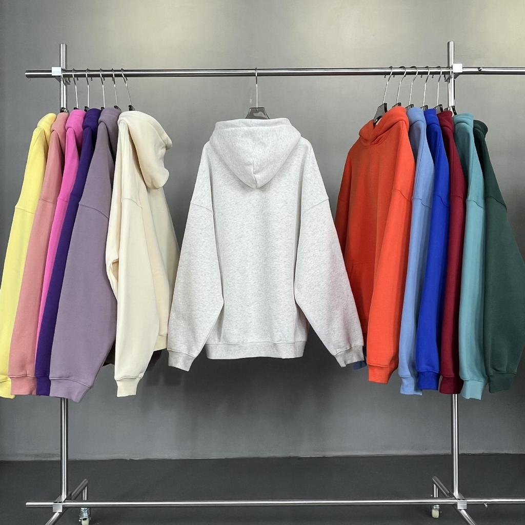 Moletom com Capuz Oversized Tendência Europeia e Americana com Forro de Fleece - Coleção Outono/Inverno