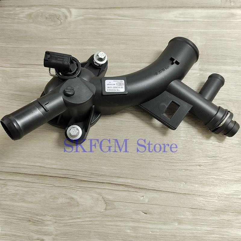 Carcasă termostat lichid de răcire motor 25193922 Pentru Buick Encore Chevrolet Cruze Sonic Trax 1.4L Opel Vauxhall