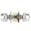 Household Stainless Steel Door Locks Short Tongue Spherical Door Lock for Bedroom Bathroom Use