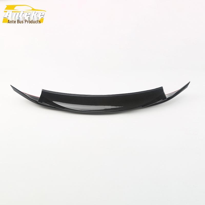 Izeh Electroplated Tailgate Rear Window Cover Trim for 18 Tail Wing Bright Strip