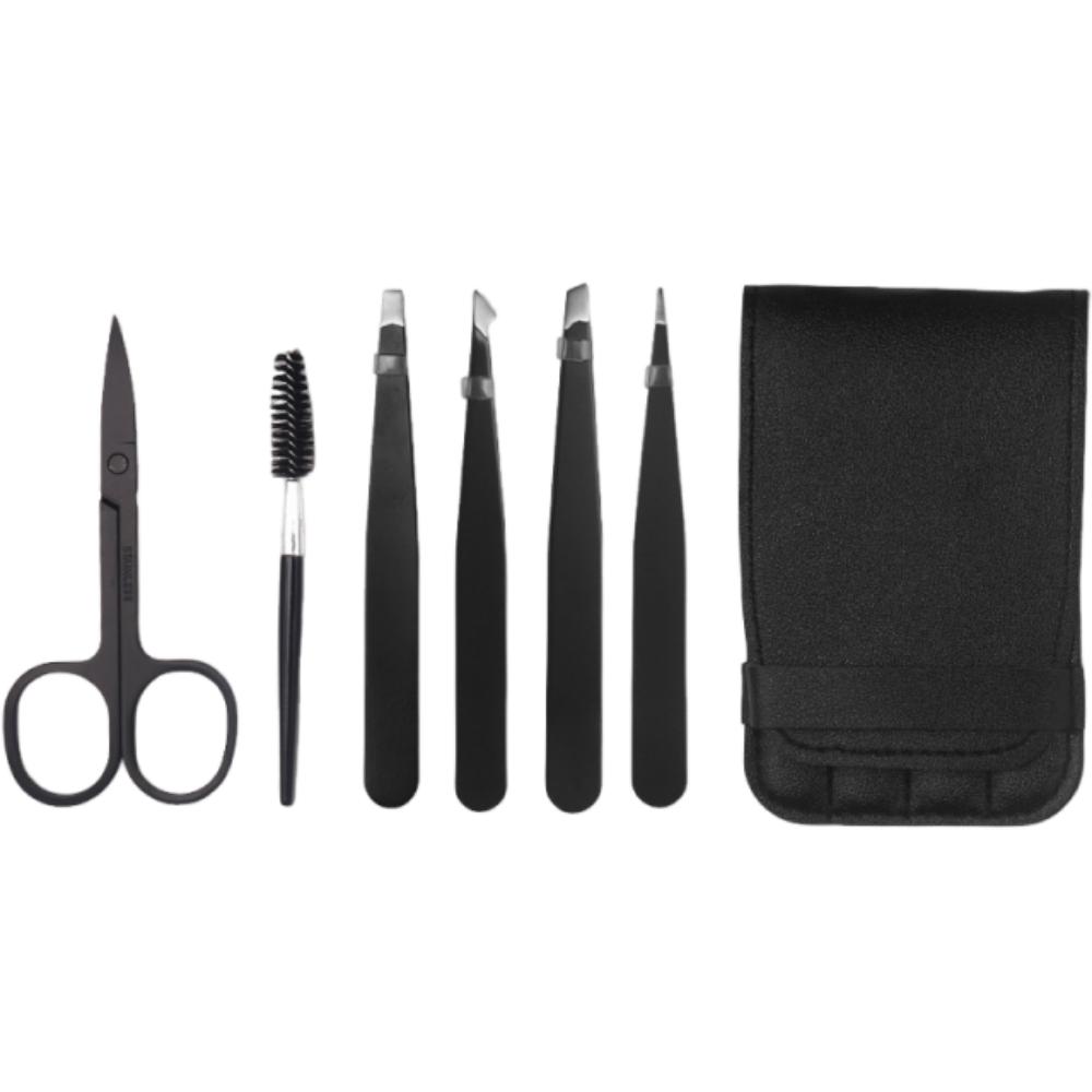 Multipurpose Eyebrow Tweezers Kit Professional Eyebrow Scissors Precision Tweezer Kit  Daily Beauty