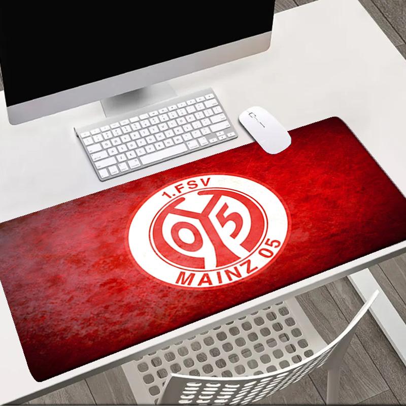 Red Emblem FSV Mainz Mouse pad Office Desk Mat, Gaming Mouse Pad Mousepad, keyboard pad,Heavy-Duty Non-Slip Rubber Backing, Gift