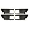 For toyota Highlander - Interior Wood grain Door Handle Panel Cover trim