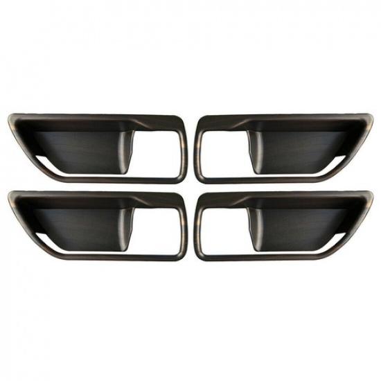 For toyota Highlander - Interior Wood grain Door Handle Panel Cover trim