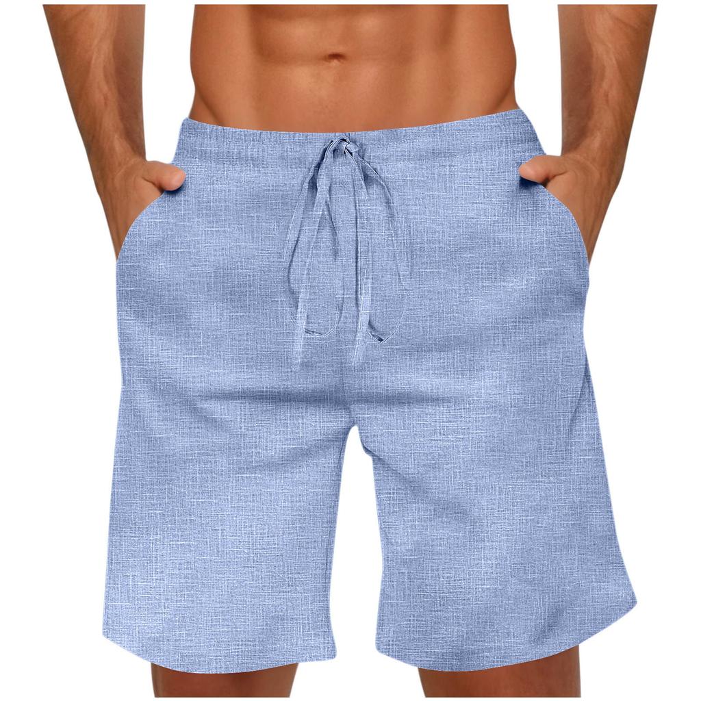 Men's Loose Straight Shorts Plus Size Casual Outdoor Hiking Sports Running Pants