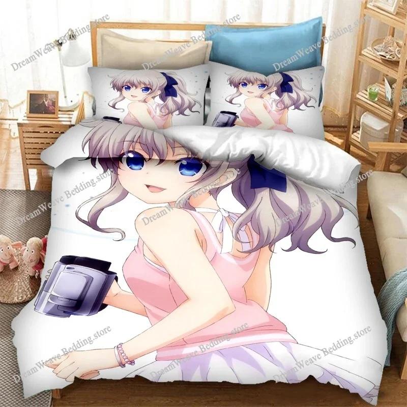 Fashion 3D Print Anime Bed Sheet Nao Tomori Bedding Set Single Twin Full Queen King Size Bed Set Adult Kid Bedroom Sets741