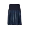 PIGC Women'S Accordion Pleated Skirt Deep Blue (Lfcq40448)