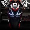For Aprilia RS 457 Motorcycle Stealth Mirrors RS457 2024- Accessories Adjustable Side Mirror for APRILIA 457RS 457 RS Fixed Wing