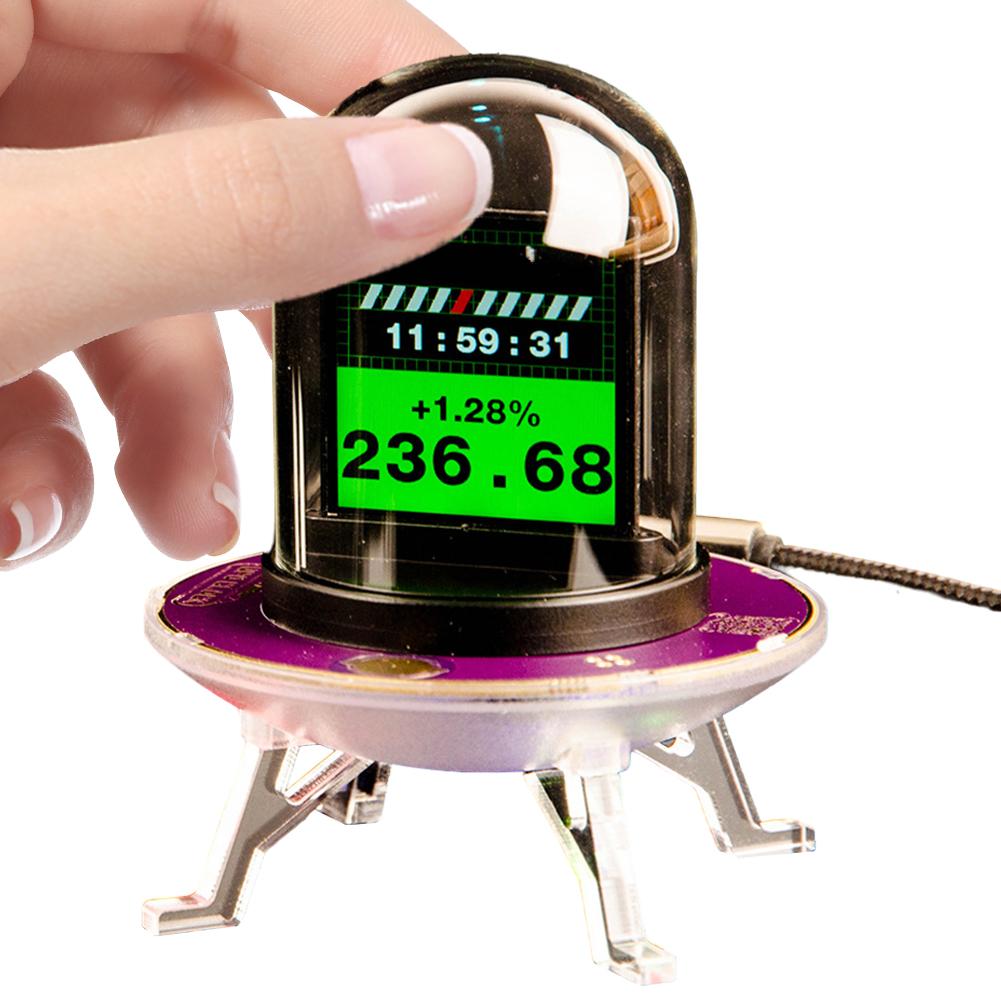 

Цифровой будильник на газоразрядных индикаторах, синхронизируемый по Wi-Fi, тикер биткоина/акций/форекс в реальном времени, умные часы с индикаторными лампами для настольных украшений Poland