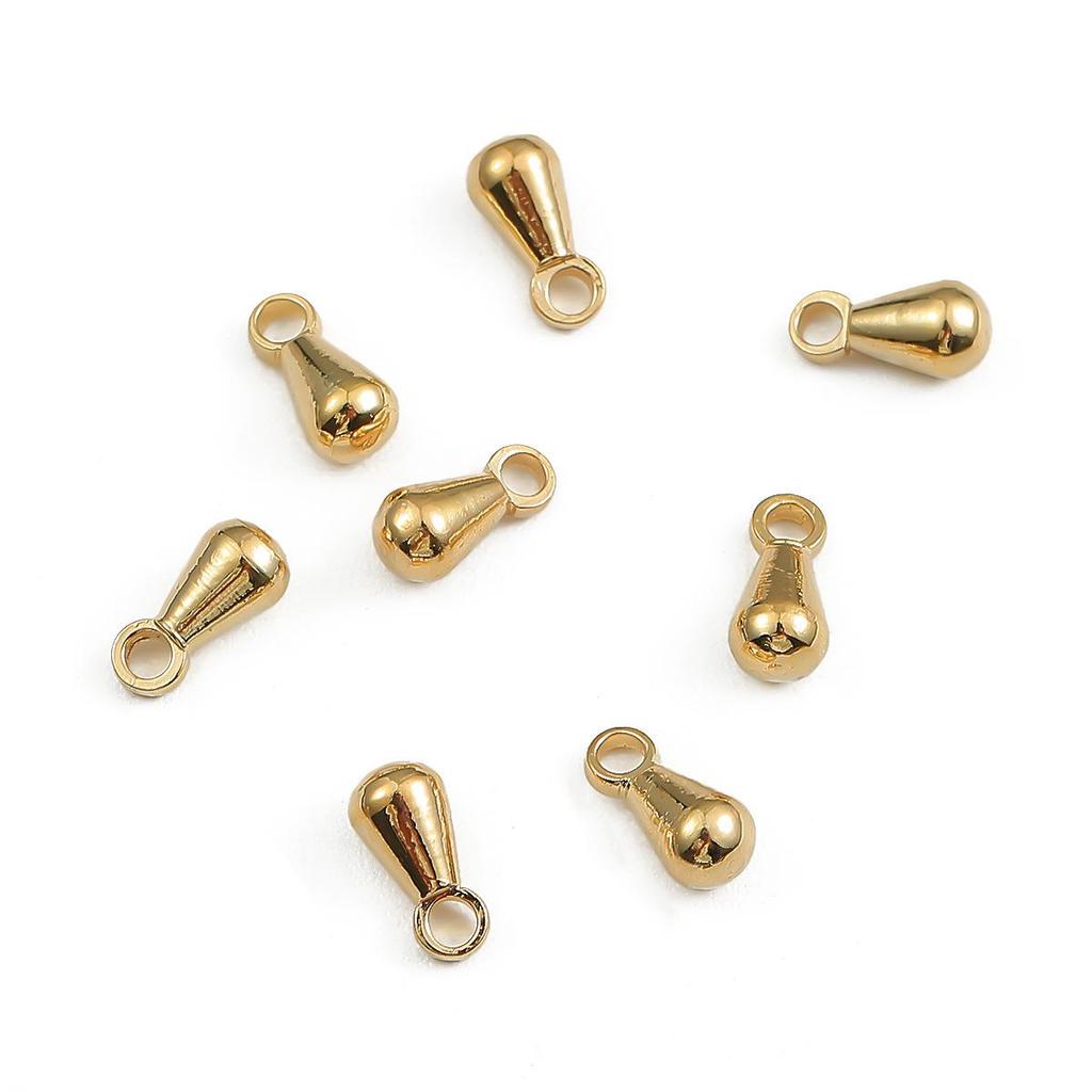 Alloy Teardrop Pendant Chain for DIY Jewelry and Accessories