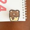 7 Pieces Cute Cartoon Sticky Note Holder Acrylic Pp Clips For Student Exam Paper Storage Snack Opening Clips