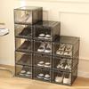 1pcs Transparent Acrylic Basketball Shoe Box Storage Shoe Rack Magnetic Suction Dustproof And Anti-Oxidation Storage Box
