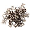 2inch Wooden Letters Nature Wood Letters Decoration Painting Wood Alphabet Letters  DIY Crafts