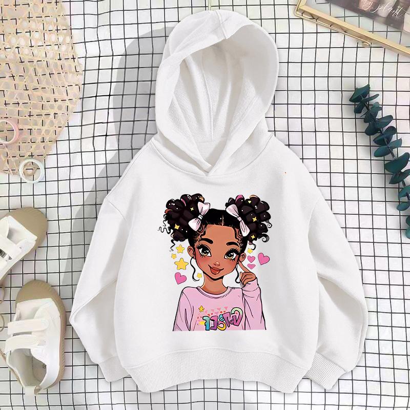 

Fashionable Cute Cartoon Printed Children s Hoodie Comfortable Top Autumn Winter Warmth 150