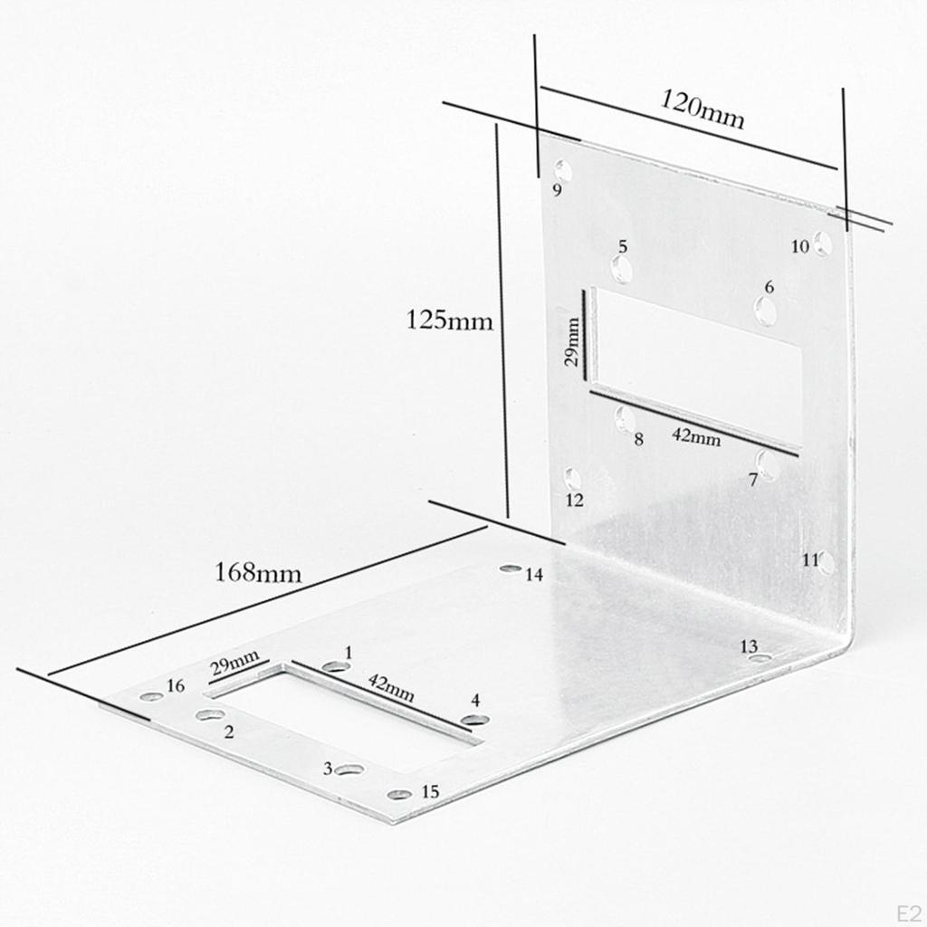 Parking Heater Mounting Bracket Floor Plate Base Car Accessories Premium